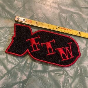 Brand New Lowbrow Customs “FTW” Bomb Patch